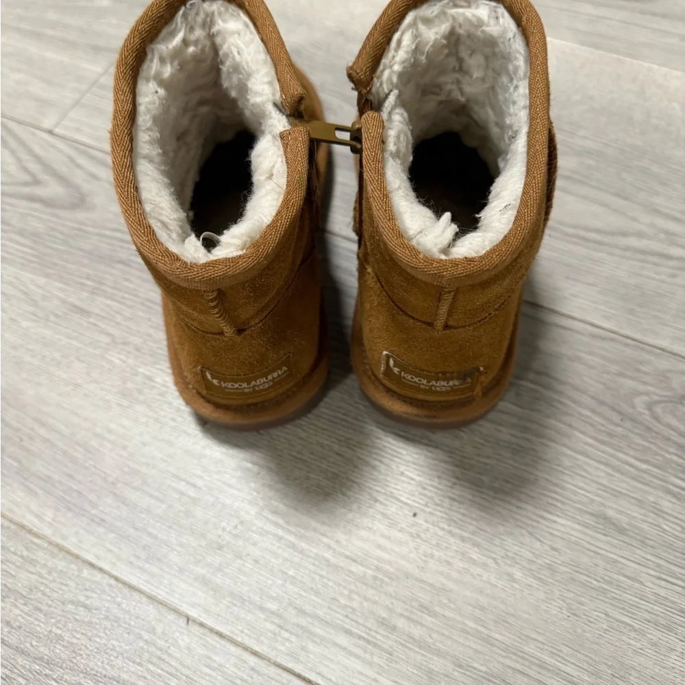 Koolaburra Tan Boots with Plush Lining